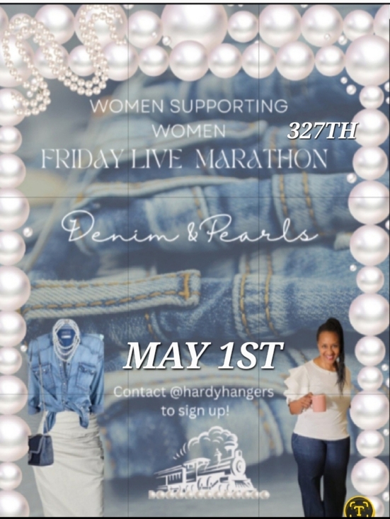 Joe's Jeans Denim - Friday MAY 1ST 👖327th MARATHON 🚂Train NOW BOOKING